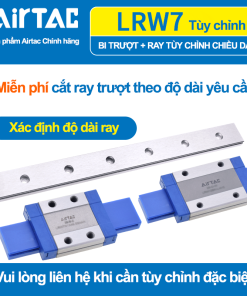 Con trượt vuông mini bản rộng thân dài LRW7BKNH ( MGW7C  )