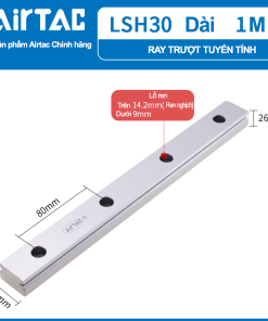 Ray trượt vuông chính xác cao (1m) LSH30RLx1000H ( HGR30R 1000H )