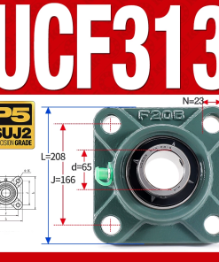 Gối đỡ vòng bi UCF313 (Dày nặng - Đường kính trong 65 mm)