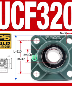 Gối đỡ vòng bi UCF320 (Dày nặng - Đường kính trong 00 mm)