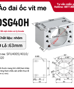 Áo đai ốc Vít me DSG40H