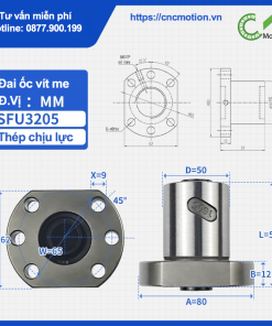 Đai ốc vít me SFU3205