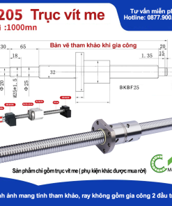 Trục vít me SFU3210 (1M) (Vít me)