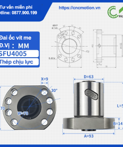 Đai ốc vít me SFU4005