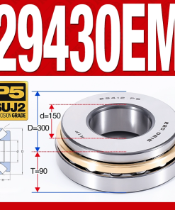 Vòng bi đĩa bay chặn trục - bạc đạn cà na chặn trục 29430M (lồng cách bi Đồng -  150*300*90 mm)