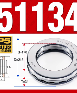 Vòng bi - bạc đạn 51134 (Chặn trục - 170*215*34 mm)