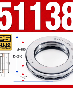 Vòng bi - bạc đạn 51138 (Chặn trục - 190*240*37 mm)