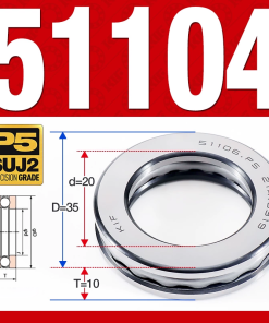 Vòng bi - bạc đạn 51104 (Chặn trục - 20*35*10 mm)