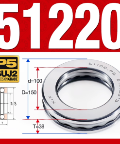 Vòng bi - bạc đạn 51220 (Chặn trục - 00*150*38 mm)