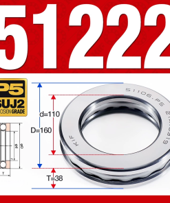 Vòng bi - bạc đạn 51222 (Chặn trục - 110*160*38 mm)