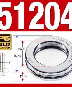 Vòng bi - bạc đạn 51204 (Chặn trục - 20*40*14 mm)