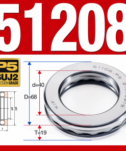 Vòng bi - bạc đạn 51208 (Chặn trục - 40*68*19 mm)