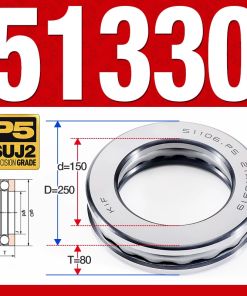 Vòng bi - bạc đạn 51330 (Chặn trục - 150*250*80 mm)