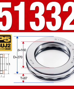 Vòng bi - bạc đạn 51332 (Chặn trục - 160*270*87 mm)