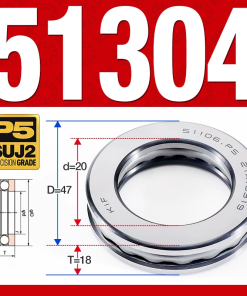 Vòng bi - bạc đạn 51304 (Chặn trục - 20*47*18 mm)