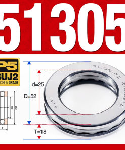 Vòng bi - bạc đạn 51305 (Chặn trục - 25*52*18 mm)