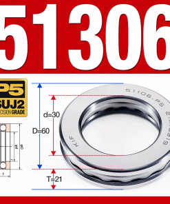 Vòng bi - bạc đạn 51306 (Chặn trục - 30*60*21 mm)