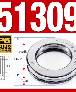 Vòng bi - bạc đạn 51309 (Chặn trục - 45*85*28 mm)