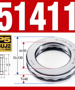 Vòng bi - bạc đạn 51411 (Chặn trục - 5*120*48 mm)