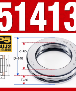 Vòng bi - bạc đạn 51413 (Chặn trục - 65*140*56 mm)