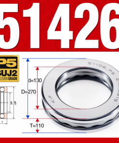 Vòng bi - bạc đạn 51426 (Chặn trục - 130*270*110 mm)