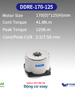 DDRE-140-80 Động cơ xoay Dòng DDRE (Động cơ rotor ngoài)
