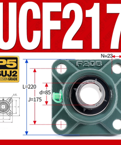 Gối đỡ vòng bi UCF217 (Tiêu chuẩn - Đường kính trong 85 mm)