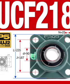 Gối đỡ vòng bi UCF218 (Tiêu chuẩn - Đường kính trong 90 mm)