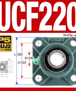 Gối đỡ vòng bi UCF220 (Tiêu chuẩn - Đường kính trong 00 mm)