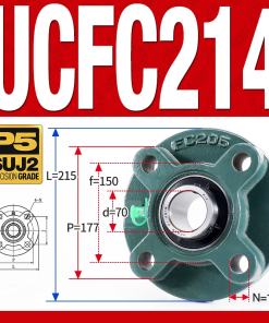 Gối đỡ vòng bi UCFC214 (Tiêu chuẩn - Đường kính trong 70 mm)