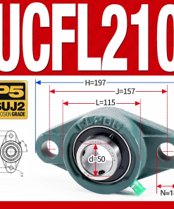 Gối đỡ vòng bi UCFL210 (Tiêu chuẩn - Đường kính trong 50 mm)