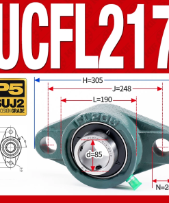 Gối đỡ vòng bi UCFL217 (Tiêu chuẩn - Đường kính trong 85 mm)