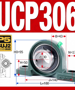 Gối đỡ vòng bi UCP306 (Dày nặng - Đường kính trong 30 mm)