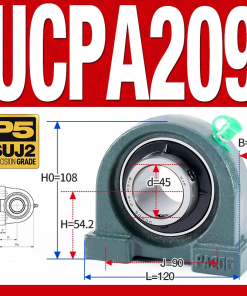 Gối đỡ vòng bi UCPA209 (Tiêu chuẩn - Đường kính trong 45 mm)