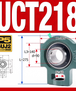 Gối đỡ vòng bi UCT218  (Tiêu chuẩn - Đường kính trong 90 mm)