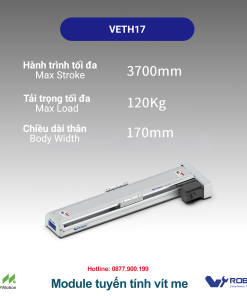 VETH17 Module truyền động tuyến tính vít me Dòng VETH