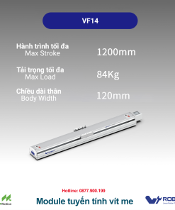 VF14 Module truyền động tuyến tính vít me Dòng VF (Chống xoắn)
