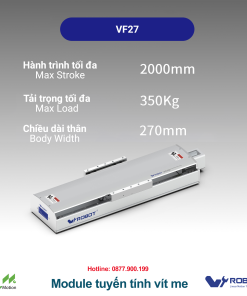 VF27 Module truyền động tuyến tính vít me Dòng VF (Chống xoắn)