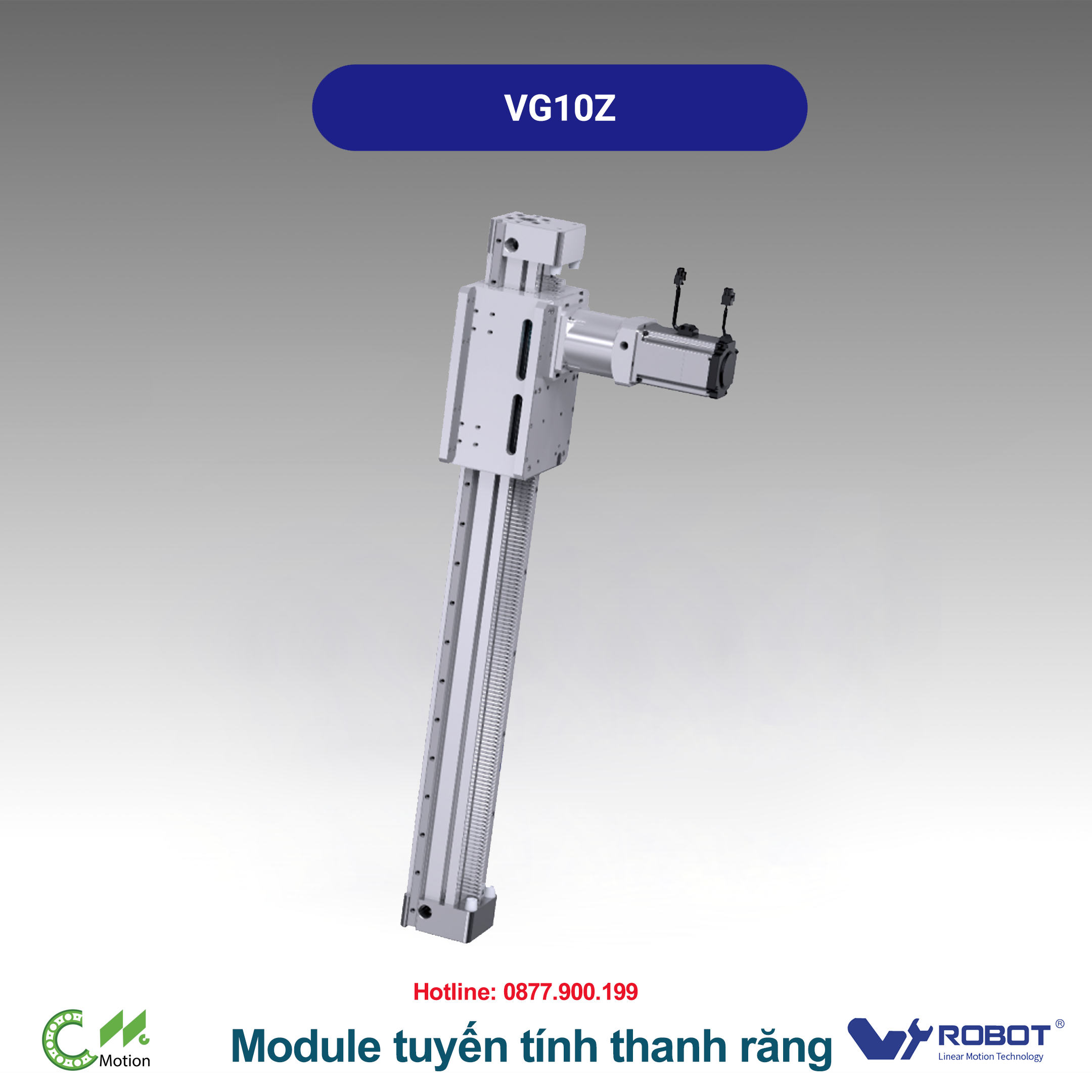 VG10Z Module truyền động tuyến tính thanh răng Dòng VG (Mô-đun thanh răng & bánh răng)