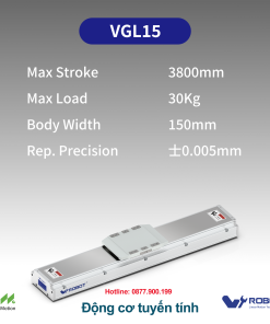 VGL20 Động cơ tuyến tính Dòng VGL (Bộ truyền động động cơ tuyến tính hoàn toàn kín)