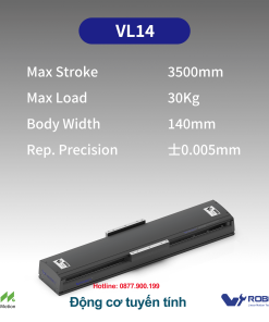 VL14 Động cơ tuyến tính Dòng VL (Bộ truyền động động cơ tuyến tính bán kín)