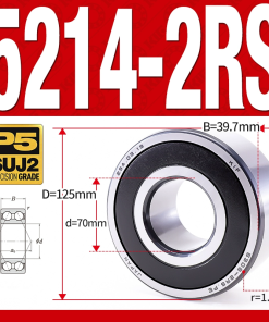 Vòng bi - bạc đạn 5214-2RS  (Phớt cao su - 70*125*39,7 mm)