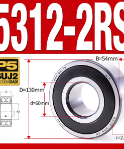 Vòng bi - bạc đạn 5314-2RS  (Phớt cao su - 70*150*63,5 mm)