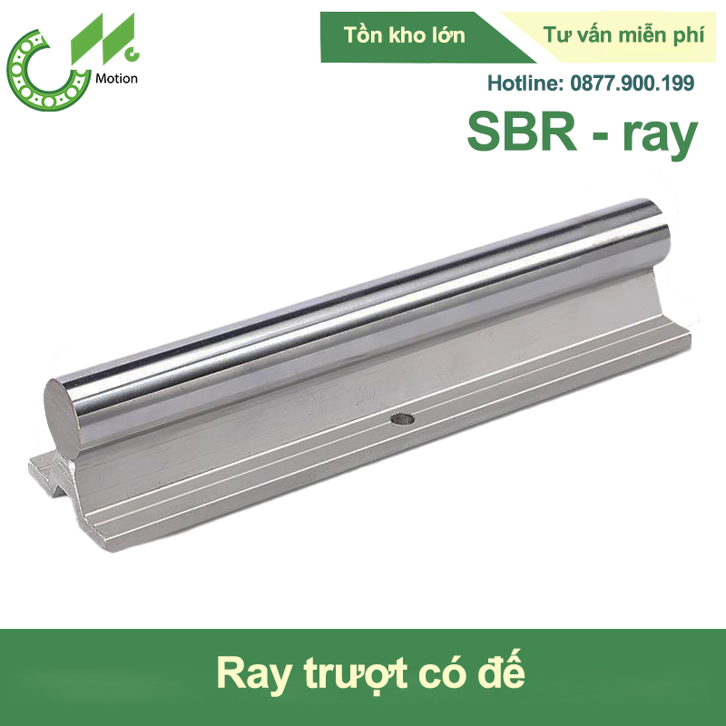 Thanh trượt tròn có đế SBR Thanh trượt tròn có đế SBR
