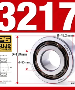 Vòng bi - bạc đạn 3217 (Không phớt - 85*150*49,2 mm)