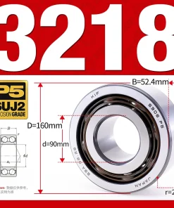 Vòng bi - bạc đạn 3218 (Không phớt - 90*160*52,4 mm)