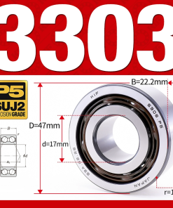 Vòng bi - bạc đạn 3303 (Không phớt - 17*47*22.2 mm)