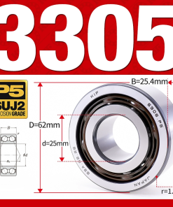 Vòng bi - bạc đạn 3305 (Không phớt - 25*62*25,4 mm)