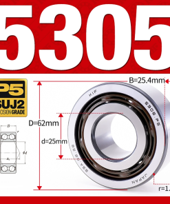 Vòng bi - bạc đạn 5305 (Không phớt - 25*62*25,4 mm)