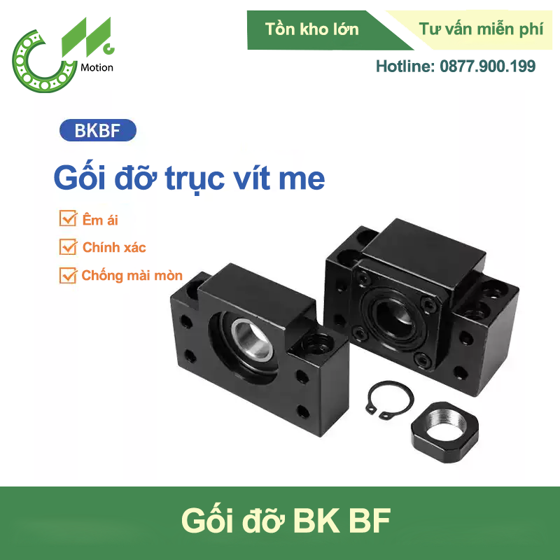 Gối đỡ trục vít me BK